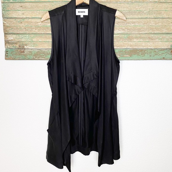 BB Dakota Hallett Vest Black Size Large - Picture 2 of 11